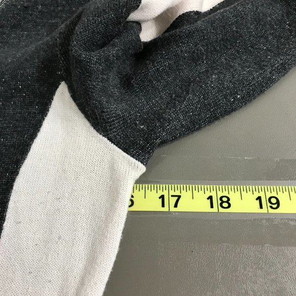 Alexander McQueen x Puma Sweater Size S Colorblock Viscose Blend Gray Ivory - Picture 14 of 14